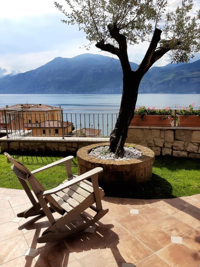 Bmp Apartment Deluxe 1 Jacuzzi Riscaldata Privata Vista Lago Di Garda 브렌조네 술 가르다 외부 사진