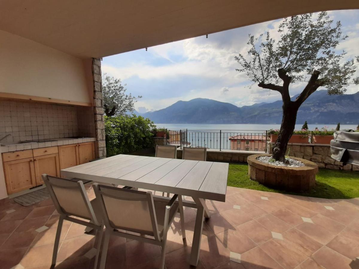 Bmp Apartment Deluxe 1 Jacuzzi Riscaldata Privata Vista Lago Di Garda 브렌조네 술 가르다 외부 사진