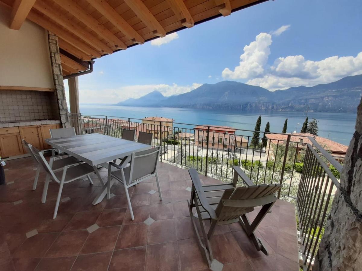 Bmp Apartment Deluxe 1 Jacuzzi Riscaldata Privata Vista Lago Di Garda 브렌조네 술 가르다 외부 사진